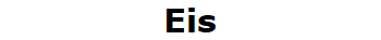 Eis